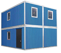 Модульное здание из блок-контейнеров